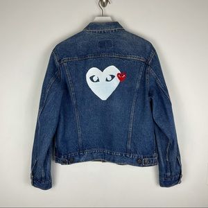 Comme Des Garcons x Levi's Denim Trucker Jacket
